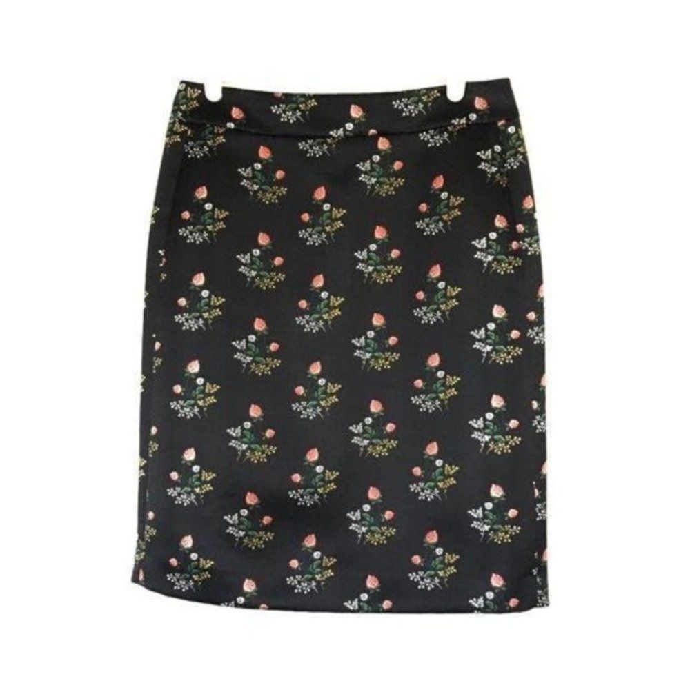 Derek Lam Mini Skirt Women’s Size 4 Black Floral